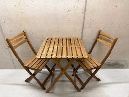 Gartentisch set (klappbar) 