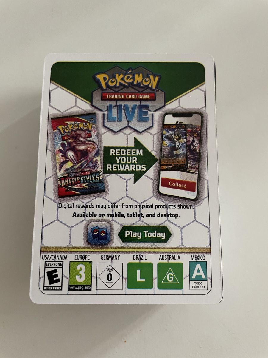 Pokémon Sammelbilder & Trading cards: Pokemon Live 110 Stk. unbenutzt – Gebraucht aus Zürich von Bomboo 1
