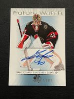 Mads Sogaard 2022 Retro Future Watch 579/699 Ottawa Senators