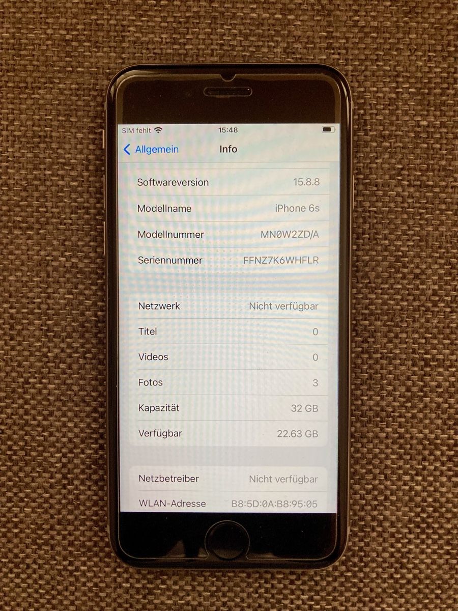 Apple Telefoni cellulari / Smartphones: iPhone 6s 32GB (Akku: 97%) – Usato da Glattfelden venduto da Pedals 3