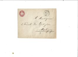 lettre philatélique, Briefmarkenbrief