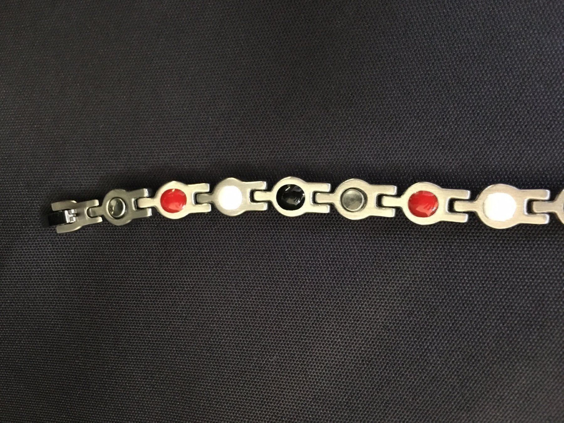 Bracciali & Braccialetti: Edelstahl Magnet Ion Armband – Nuovo (secondo la descrizione) da Bischofszell venduto da sonixx 4