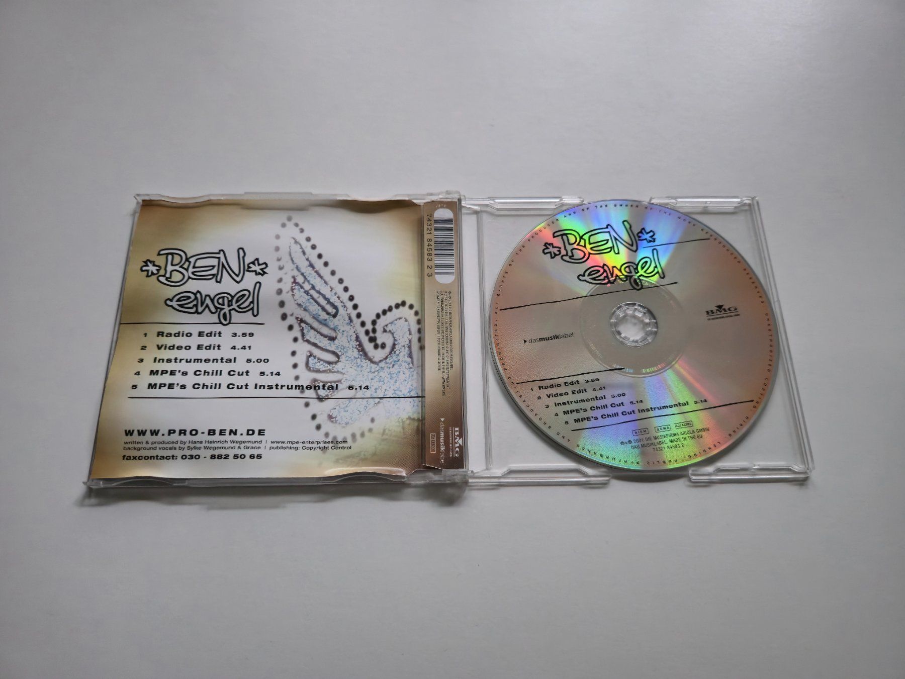 CDs: CD Ben - engel – Gebraucht aus Dättlikon von Wundertuete_ 1