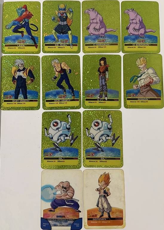 Carte collezionabili: Lamincards Dragon Ball GT – Usato da Mendrisio venduto da damuz_90 2