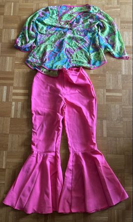 Déguisement Disco Années 70 - Ensemble Haut et Pantalon