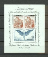 Aarau Block 1938 ungestempelt *