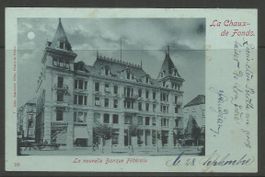 Carte P de 1901 ( La Chaux-de-Fonds / Banque Fédérale )