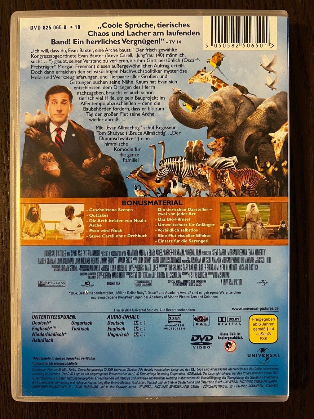 Tutti i DVDs: Evan Allmächtig – Usato da Zürich venduto da FilmFreunde 1