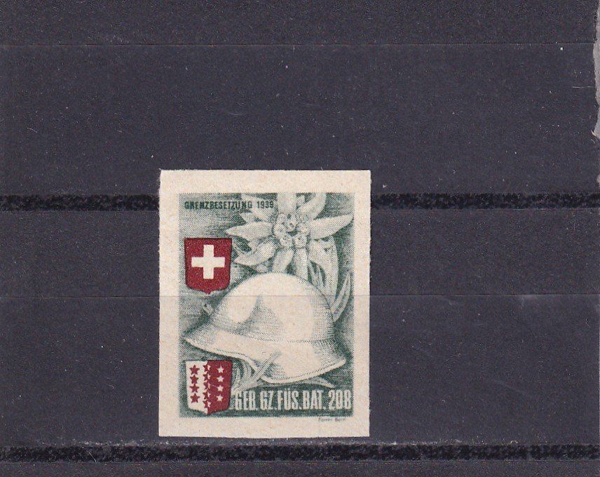 Tutti i francobolli: Grenztruppen Geb.Gz.Füs.Bat.208: Nr. 80b / 2 – Nuovo (secondo la descrizione) da Birsfelden venduto da Sakurajima