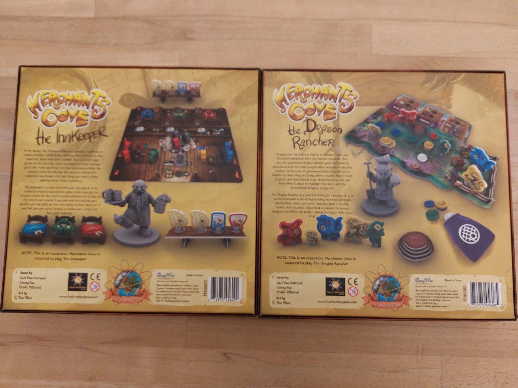 Spiele: MERCHANTS COVE  + 4 Erweiterungen – Gebraucht aus Luzern von Blue-Moon 4