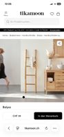 Handtuchleiter Bambus 4 Sprossen