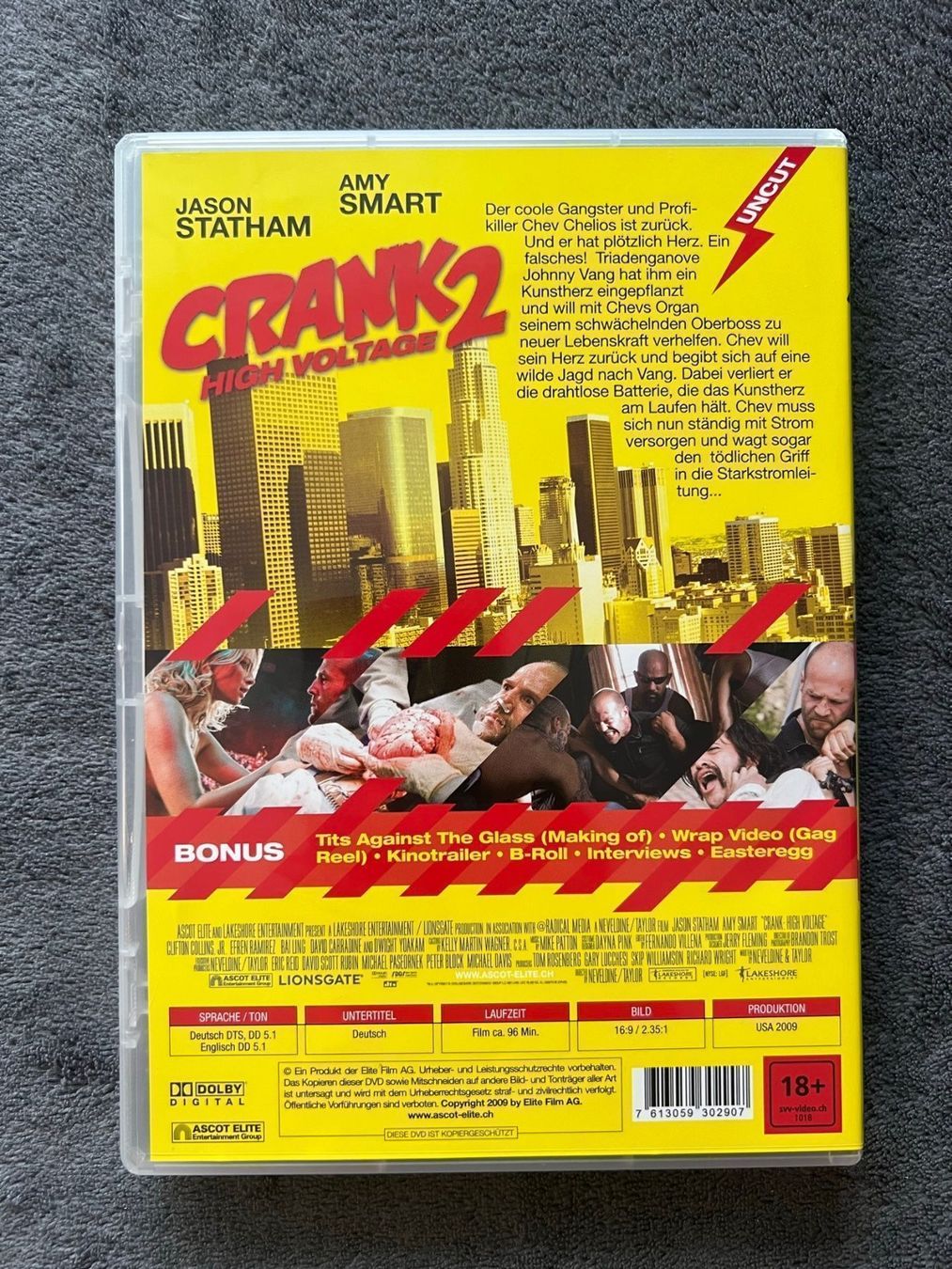 Tutti i DVDs: DVD Crank.2,High Voltage ,2 DVDS – Usato da Regensdorf venduto da scheissspiel 1
