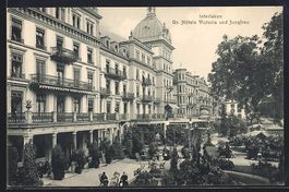 Interlaken, Gr. Hotels Victoria und Jung