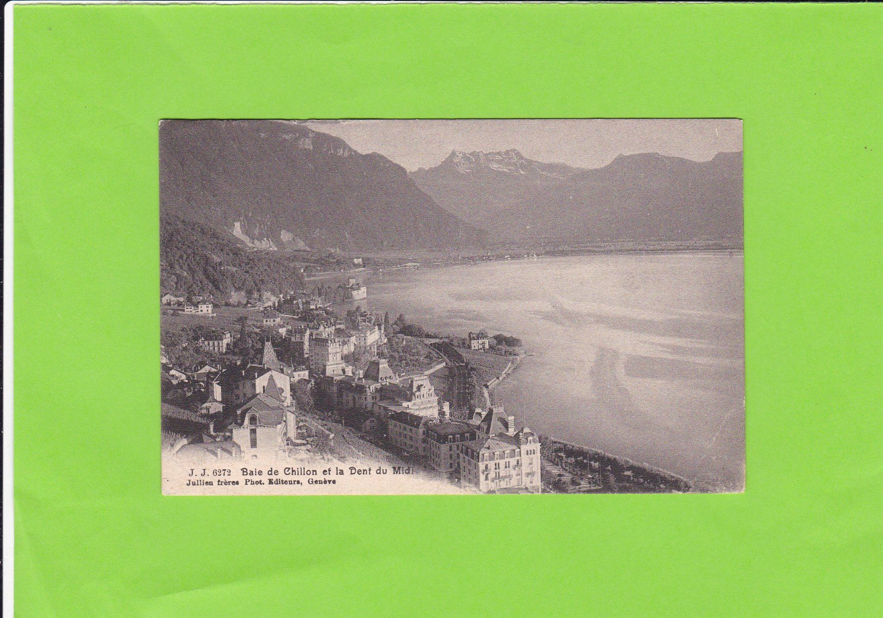 Cartes postales: Baie de Chillon---1908 – D'occasion à St. Peterzell par neckertal