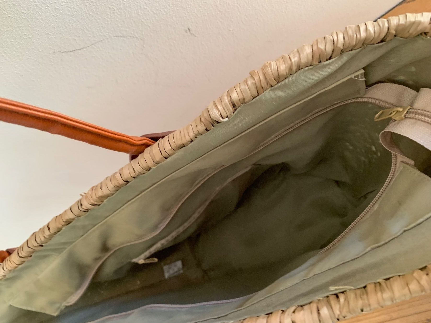 Borse da donna: Strandtasche/Einkaufstasche Bast Quasten bunte Fransen – Nuovo (secondo la descrizione) da Meiringen venduto da luanik 5