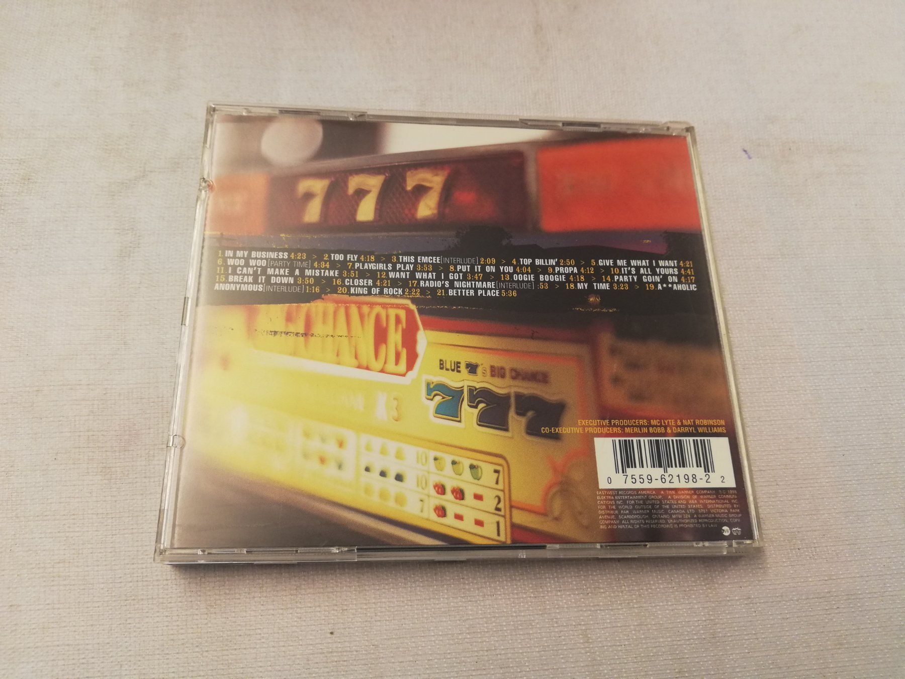 CD: MC LYTE - SEVEN & SEVEN – Usato da Bern venduto da Vinylsound.ch 1