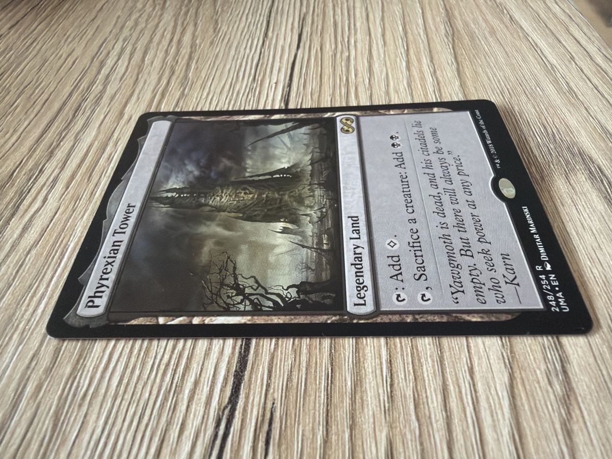 Magic The Gathering Carte collezionabili: Magic the Gathering: Phyrexian Tower UMA - NM – Usato da St. Gallen venduto da lob_bkw9 1