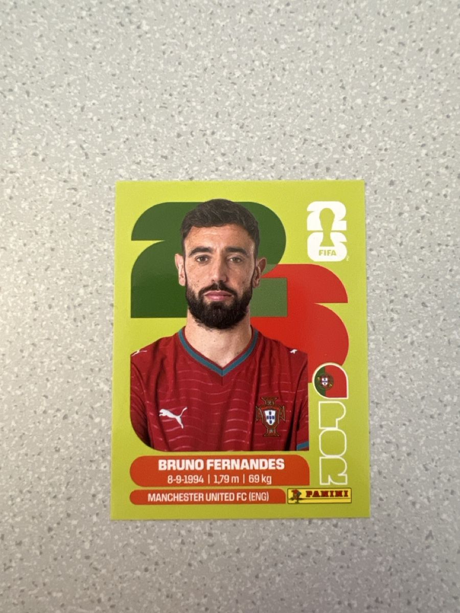 Panini Sammelbilder & Trading cards: Bruno Fernandes – Neu und originalverpackt aus Grüt (Gossau ZH) von BOOOTSY