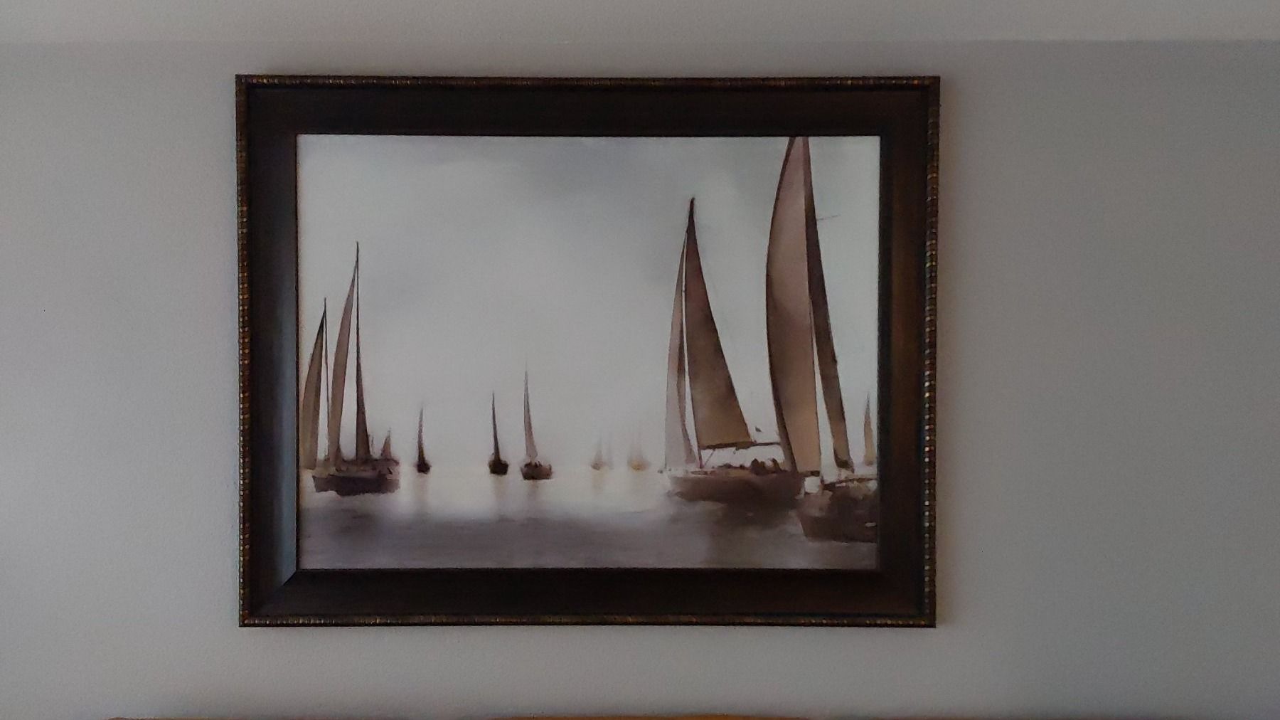 Poster & Bilder: Bild Segelboote – Gebraucht aus Schiers von Carmela8