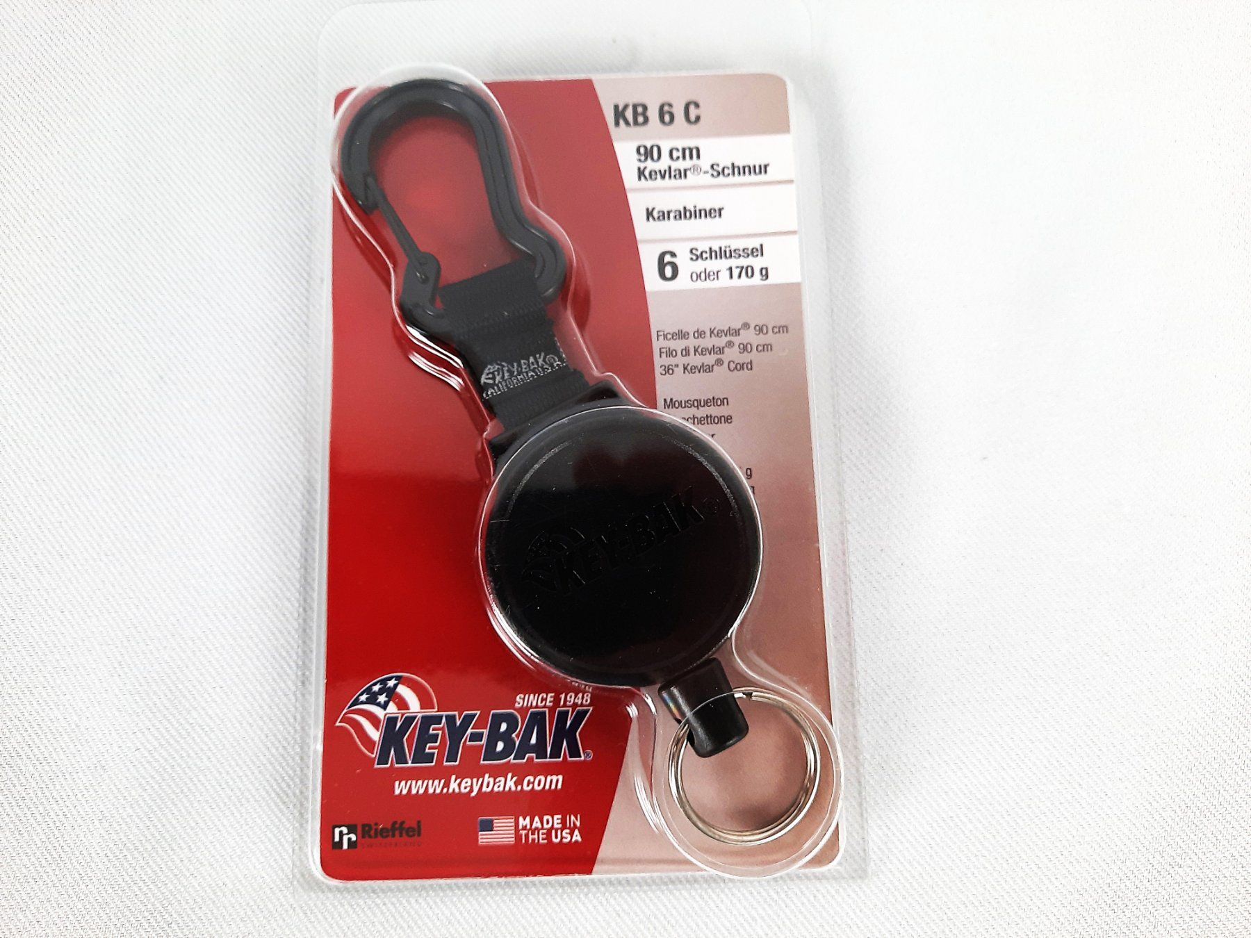 Schlüsselanhänger & - bänder: RIEFFEL KeyBak Mini Secure-It KB 6C – Neu (gemäss Beschreibung) aus Beinwil am See von Restwert_Beinwil