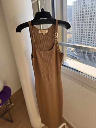 Michael Kors Sommer Strickkleid Grösse XS beige