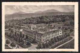 Rheinfelden, Sanatorium mit Anlagen, Wal