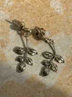 Ohrringe ZWEIG/BLATT Silber, GOLDEN