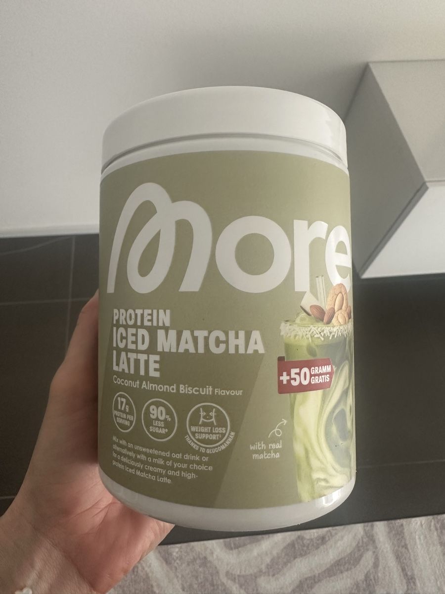 More Nutrition Cibi & Specialità: More Protein Iced Matcha - Coconut Almond Biscuit – Usato da Zürich venduto da Williams_77 1
