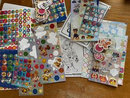 Paw Patrol Sticker Set diverse Motive gebraucht Zustand