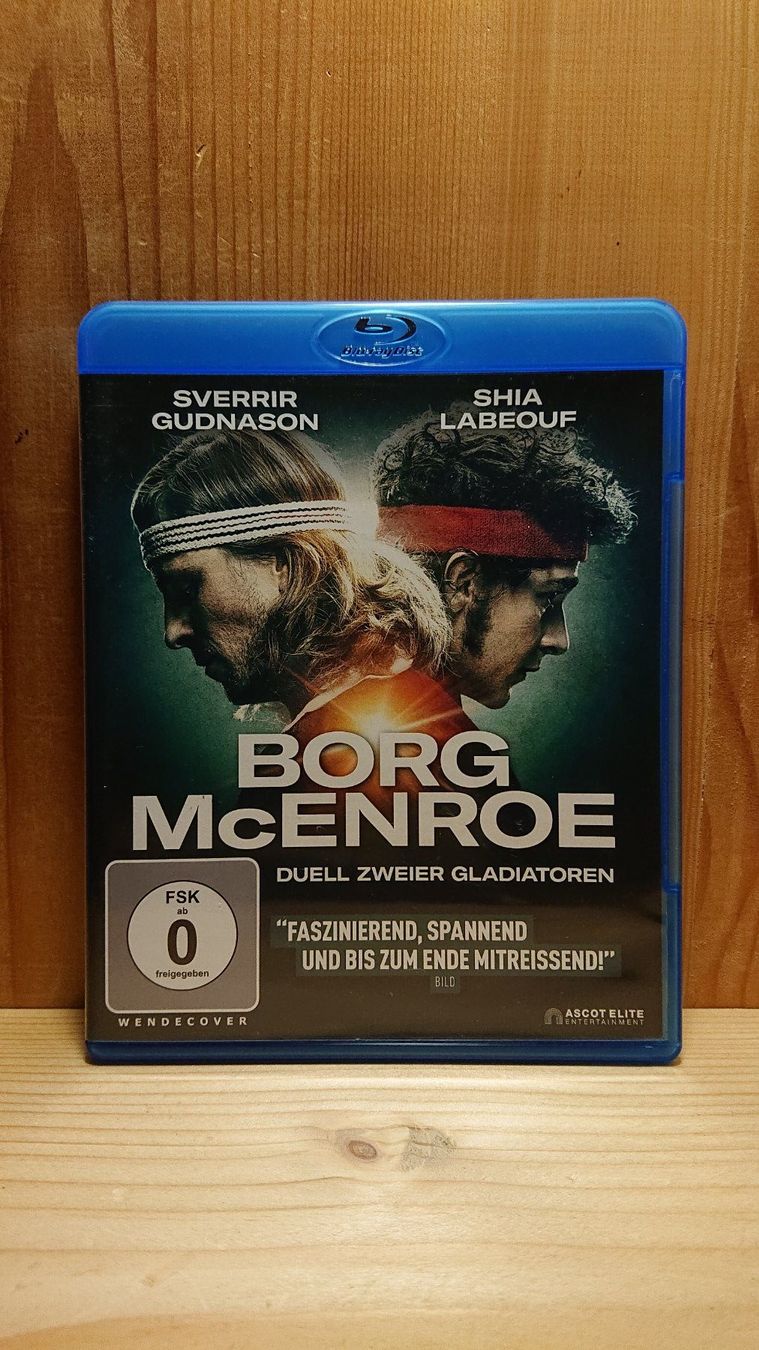 Tutti i DVDs: BORG McENROE Blu-Ray mit Sverrir Gudnason – Usato da Wilderswil venduto da Exebub