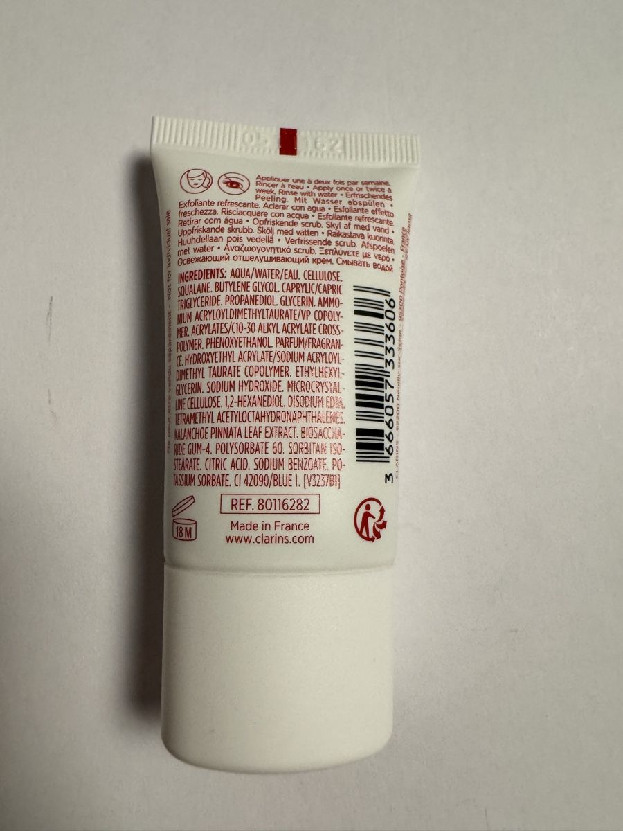 Clarins Cura del viso: Clarins fresh scrub erfrischendes peeling 15ml – Nuovo (secondo la descrizione) da Bellach venduto da Lea068 1
