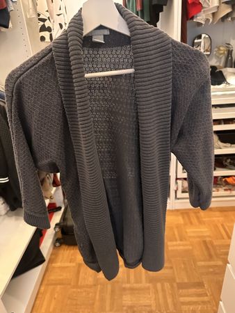 H&M Grauer Strick-Cardigan, Gr. S, Herbst-Look, Top Zustand!