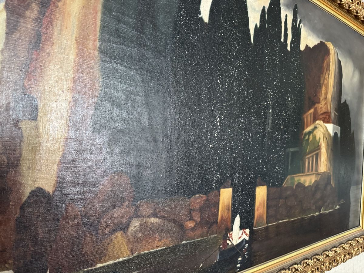 Dipinti: Die Toteninsel nach Arnold Böcklin – Usato da Tübach venduto da Tijera 2