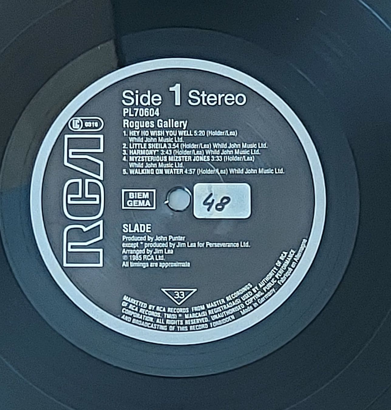Dischi in vinile: LP - SLADE - ROGUES GALLERY – Usato da Steckborn venduto da Quo7 1