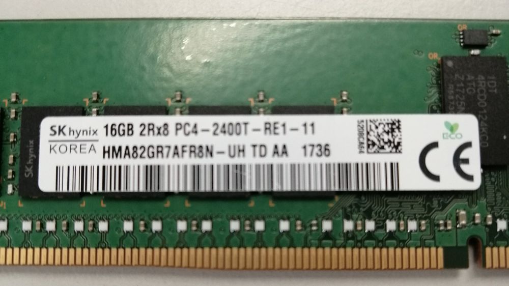 SK HYNIX 16GB Memory (2 X 8GB) PC4-2133P Non ECC RAM Für PC (Gebraucht - Foto 6