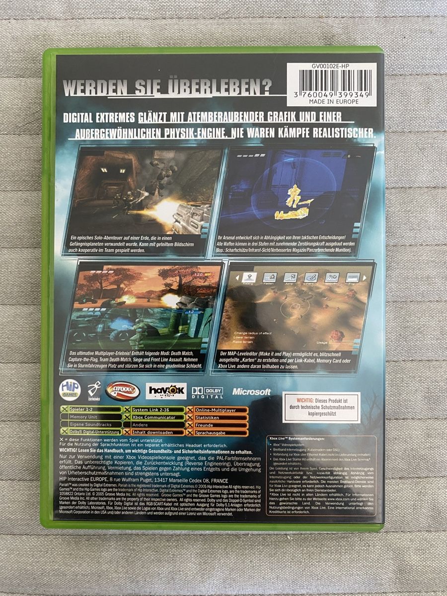 Microsoft Giochi: Pariah für Xbox – Usato da Thunstetten venduto da Virus_33 2