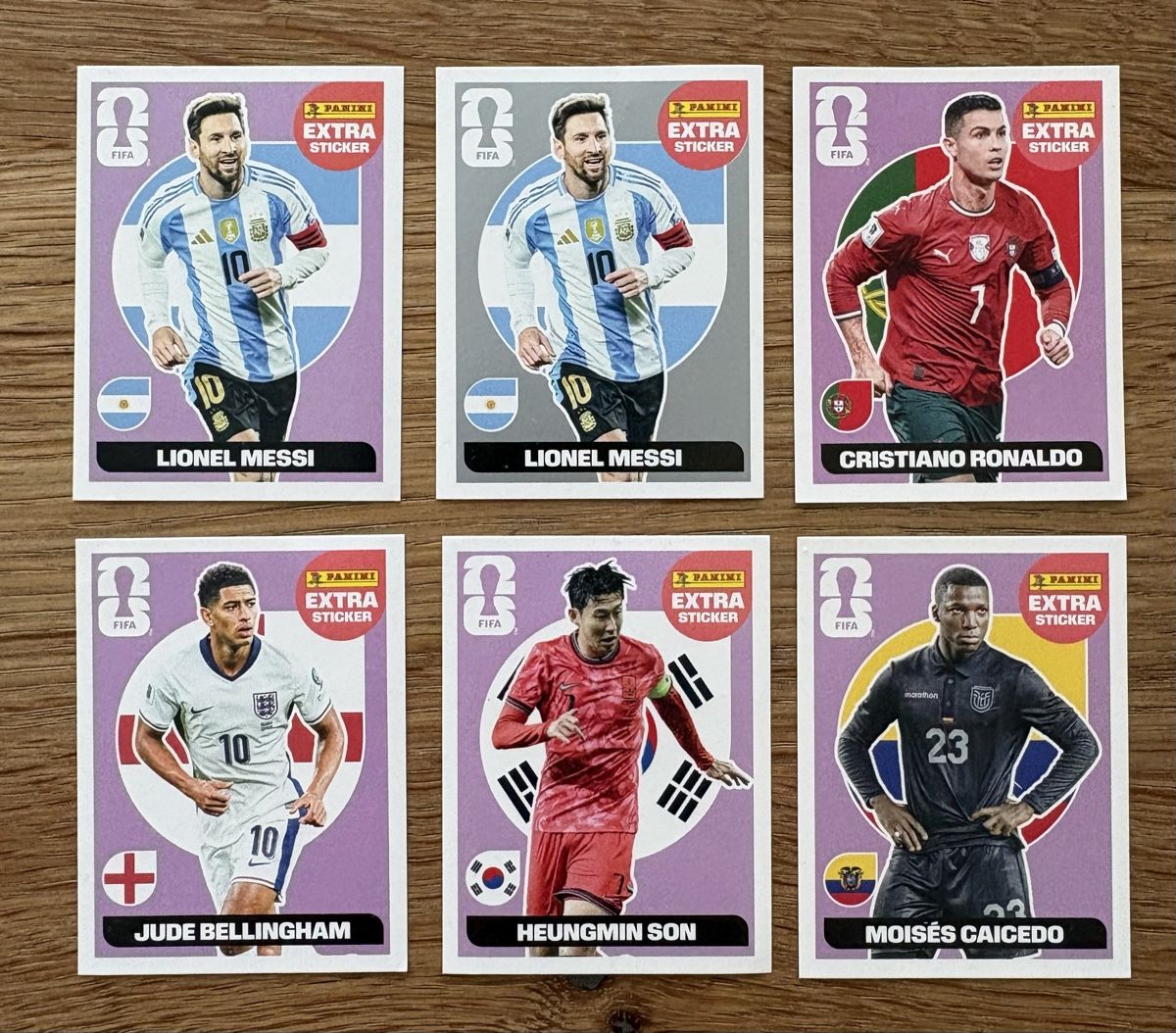 Panini Carte collezionabili: Panini Extra Messi Ronaldo Bellingham – Nuovo (secondo la descrizione) da Lyss venduto da herrenl