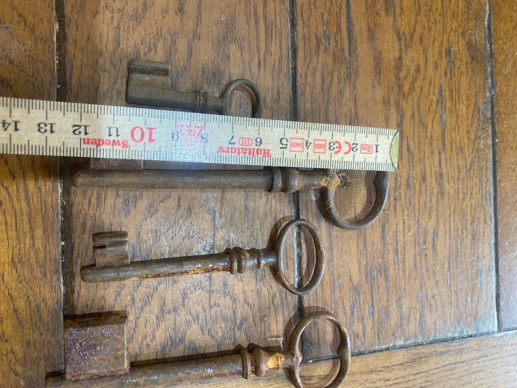 Chiavi: Lot clé clef ancienne 3-12cm S – Usato da Lajoux JU venduto da Briard0 3