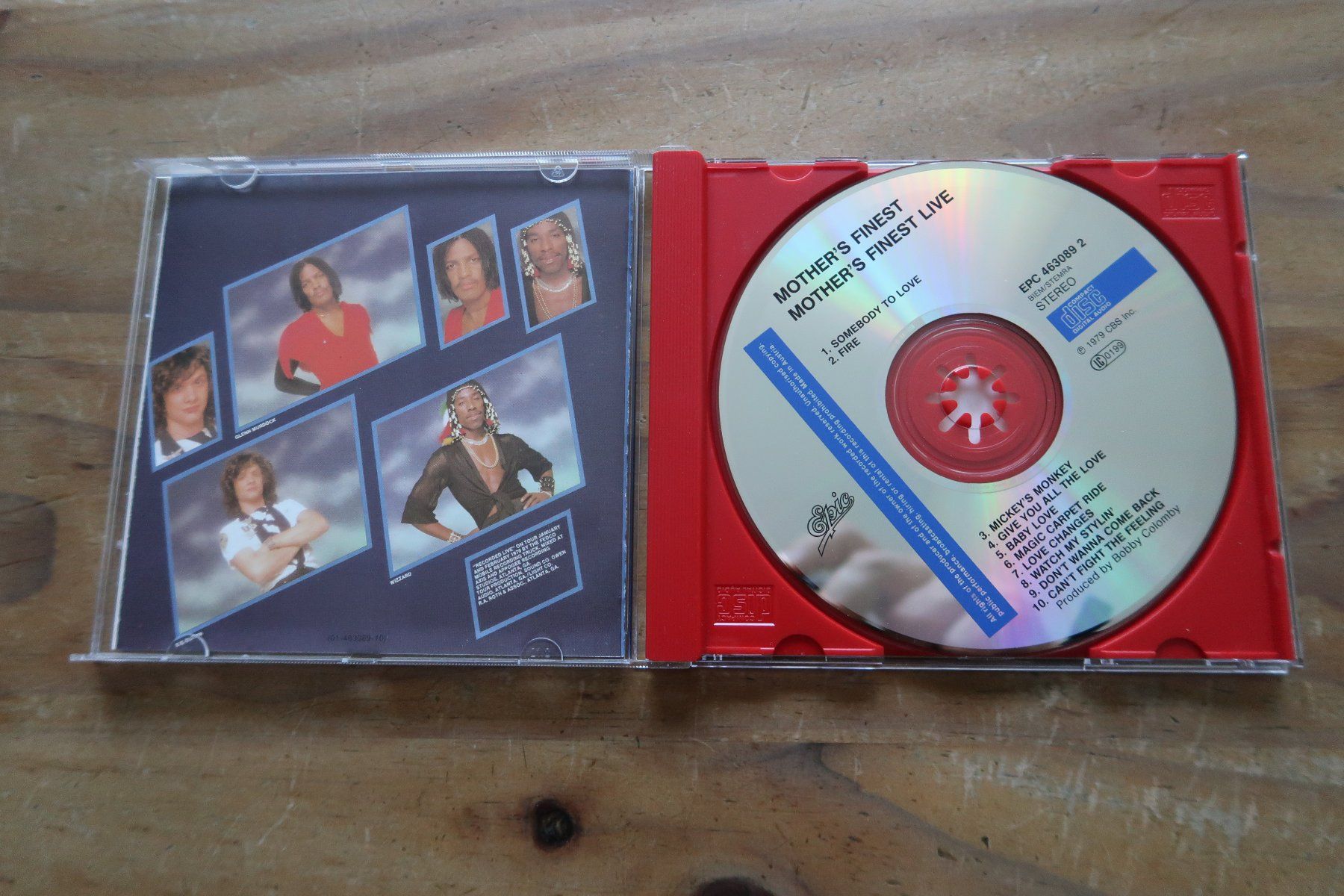 CD: MOTHER'S FINEST - LIVE - CD – Usato da Basel venduto da Patiscat 3