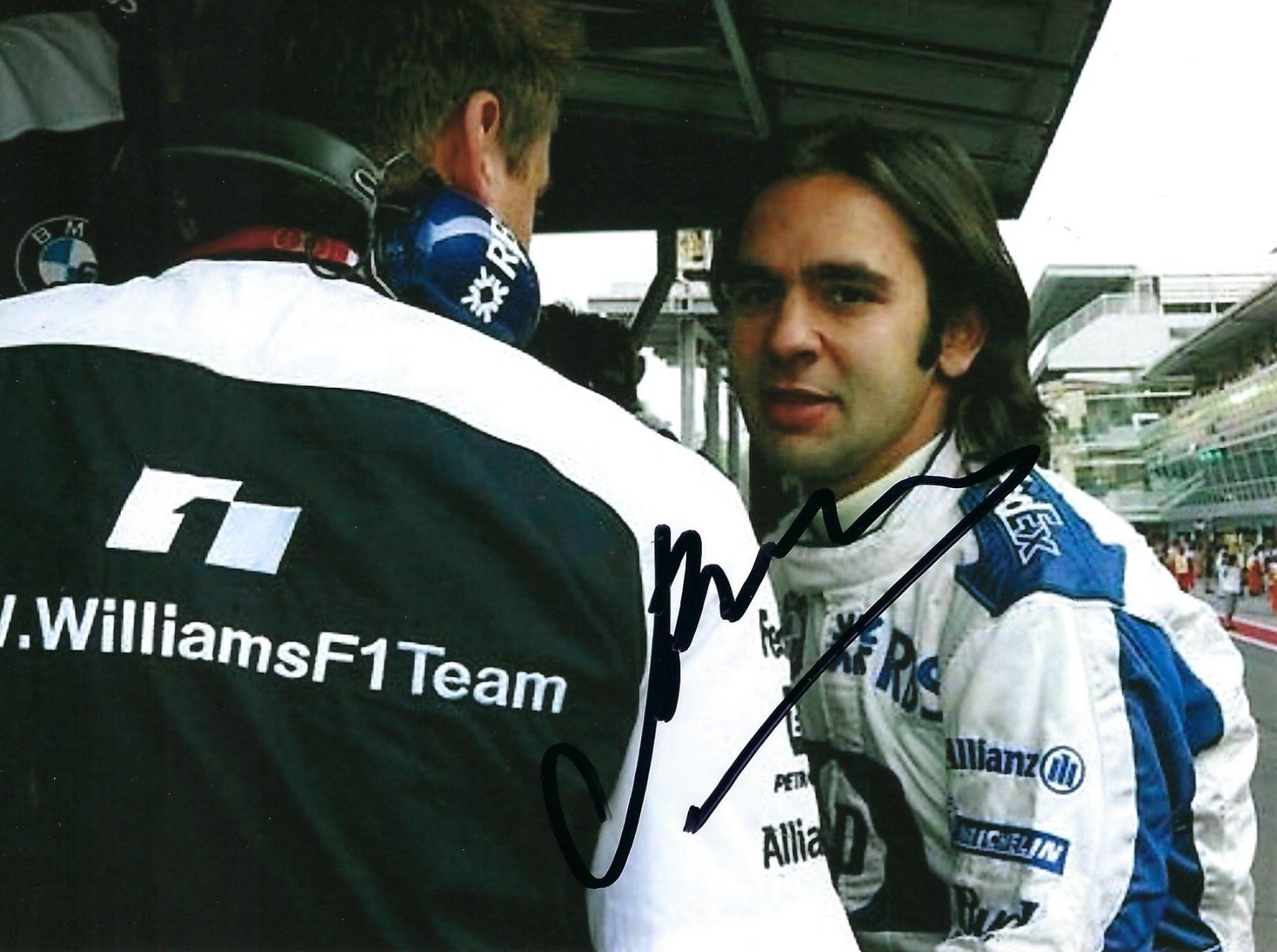 Autografi: Antonio Pizzonia, Formel 1 – Usato da Aarburg venduto da Hktm