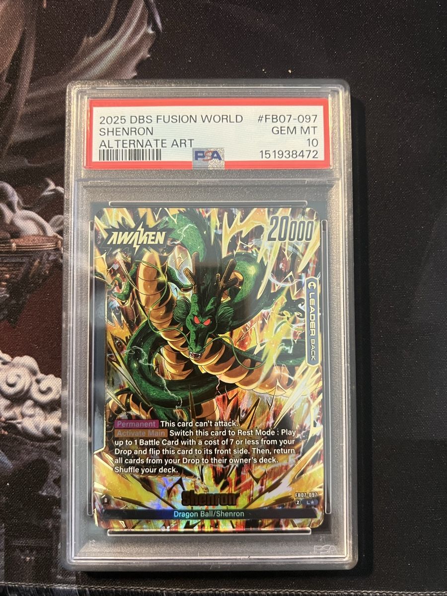 Bandai Cartes à collectionner: Shenron Alternate Art PSA 10  – Neuf (Voir description) à Arbon par Pokelino