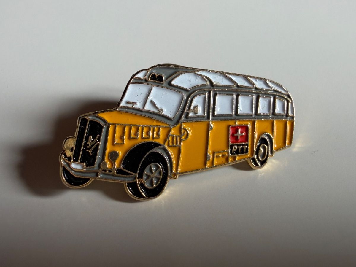 Saurer Placchette & Badge: Pin PTT Postauto Saurer Nostalgie Sammelobjekt – Usato da Winterthur venduto da calocephalus 4