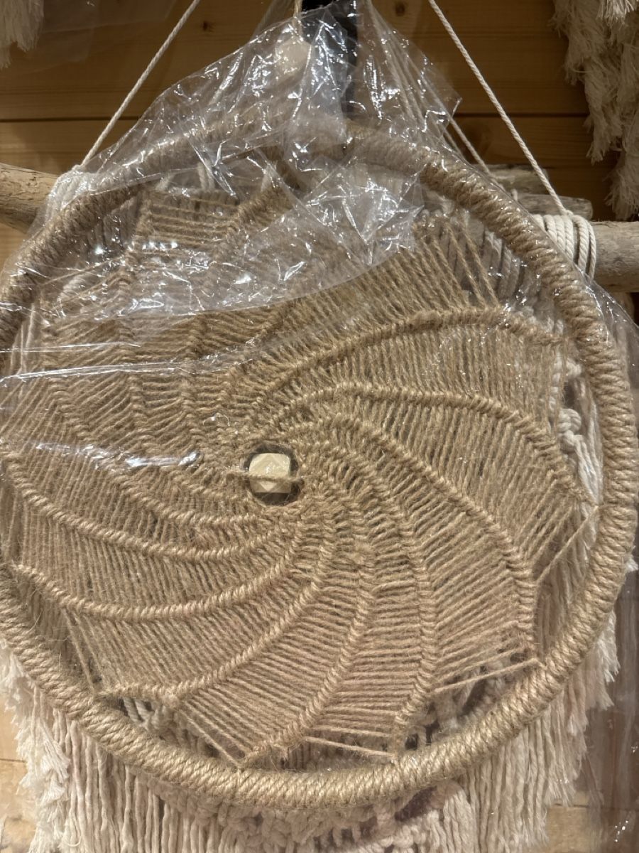Toutes les décorations: Macrame Wall Hanging Driftwood Boho Chic – Neuf (Voir description) à Neirivue par naz_z28w 5