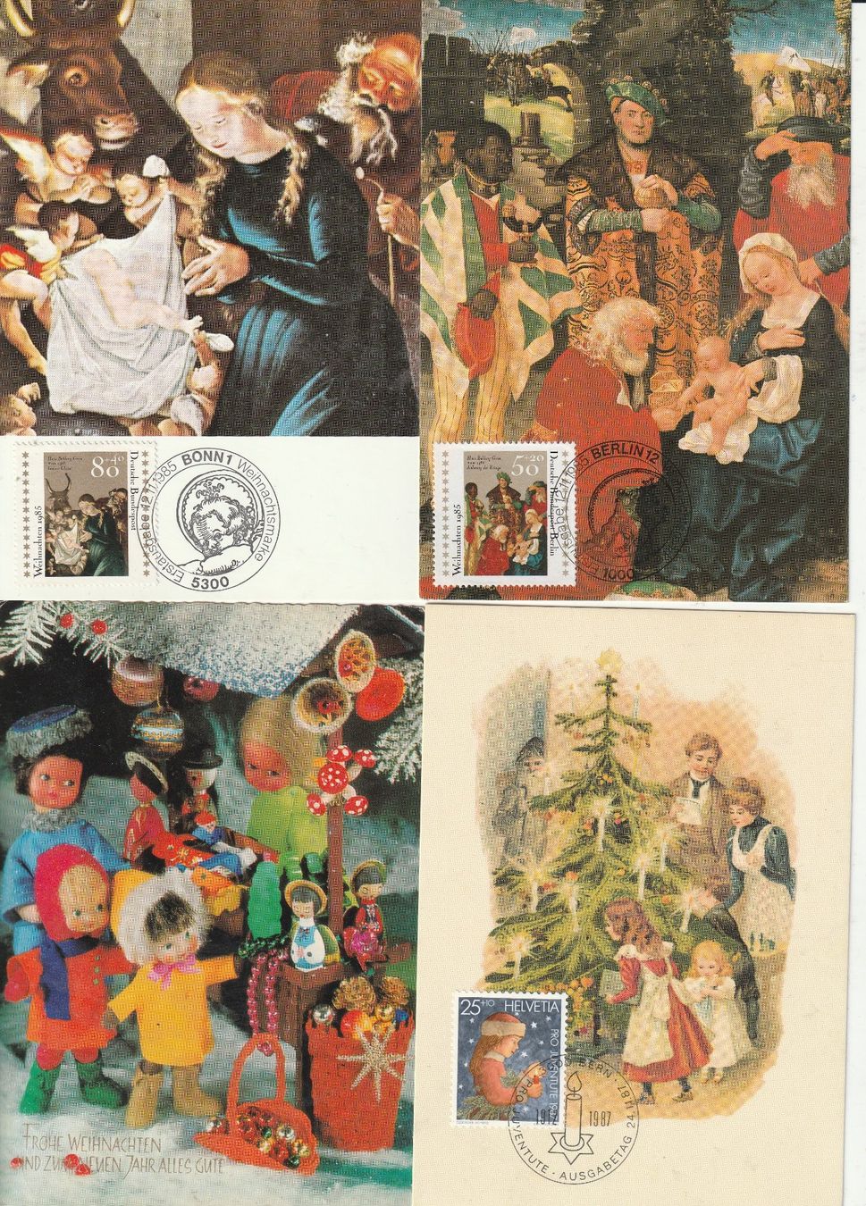 Cartoline postali: 32 Kunstkarten – Usato da Lumbrein venduto da made02 3