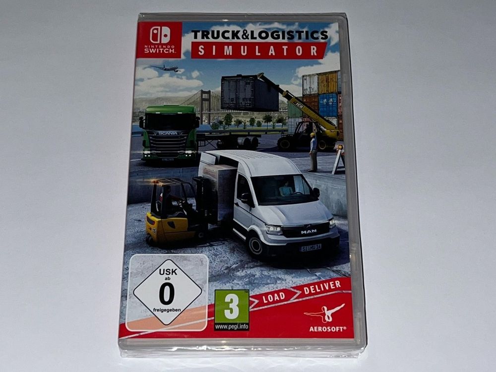 Truck And Logistics Simulator Nintendo Switch Nintendo Switch Spiel - Truck & Logistics Simulator | Kaufen auf Ricardo