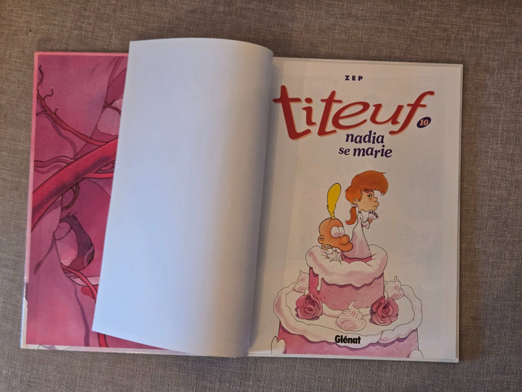 Fumetti: Titeuf N°10 - Nadia se marie - EO – Usato da Crémines venduto da Blakedrake 4