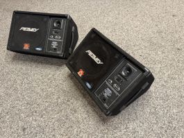 2 Peavey Bühnenmonitore Lautsprecher schwarz  - Ab 1
