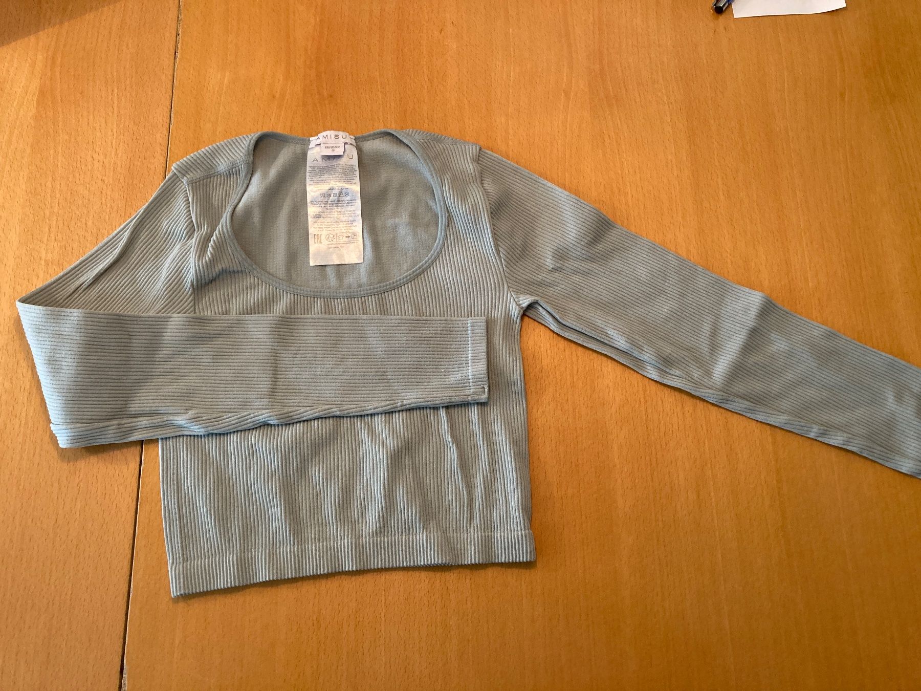 Maglioni & Felpe: Amisu Longsleeve Ripp-Shirt, Gr. S – Usato da Gelterkinden venduto da froggy80