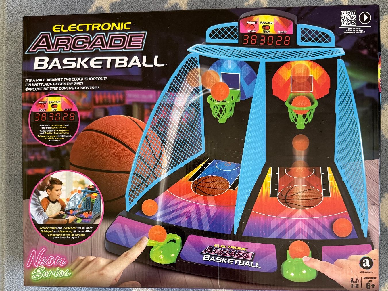 Giochi: Elektronisches Arcade Basketball – Nuovo e nell'imballaggio originale da Stallikon venduto da lori2003