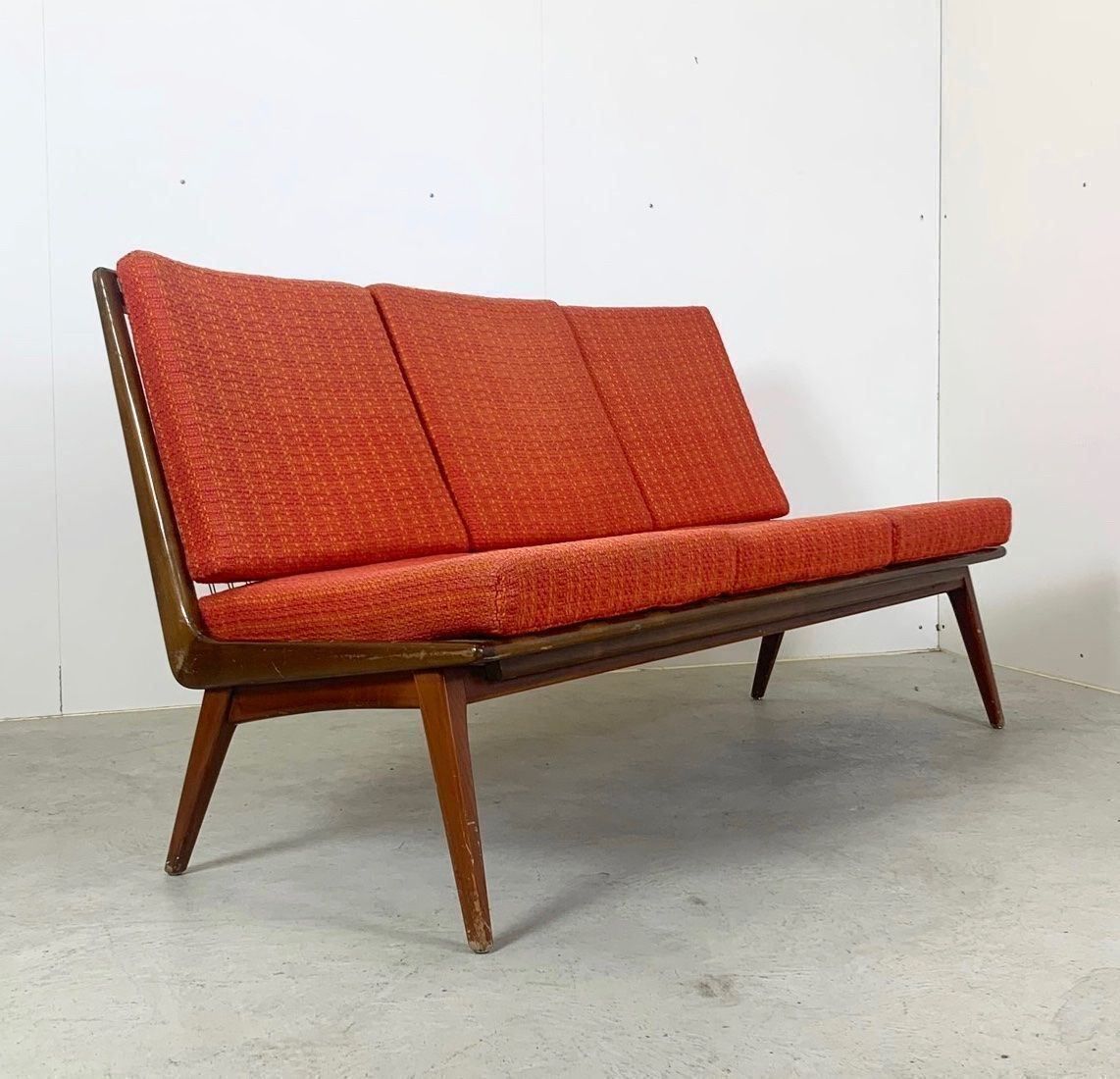 Divani: MidCentury Boomerang Sofa Eugen Schmid – Usato da Basel venduto da MidMod20C 1